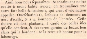Champlain, Samuel de. 1973. «Quatriesme voyage du sieur de Champlain, capitaine ordinaire pour le Roy en la marine, & Lieutenant de Monfeigneur le Prince de Condé en la Nouvelle France, fait en l’an 1613». Dans Œuvres de Champlain. Éditions du jour : Montréal, p. 431-474