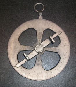 Reproduction d'un astrolabe