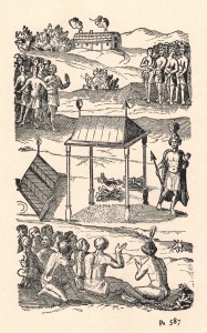 Champlain, Samuel de. 1973. «Voyage du sieur de Champlain, en la Nouvelle France, faict en l’année 1615». Dans Œuvres de Champlain. Éditions du jour : Montréal, p.587